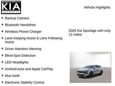 2026 Kia Sportage EX