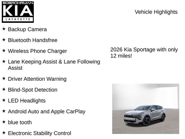 2026 Kia Sportage EX