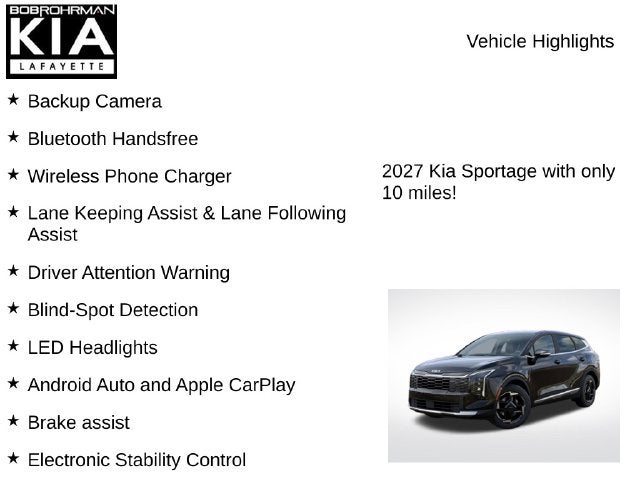 2027 Kia Sportage EX