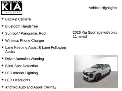2026 Kia Sportage EX