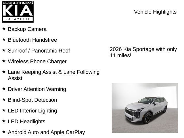 2026 Kia Sportage EX