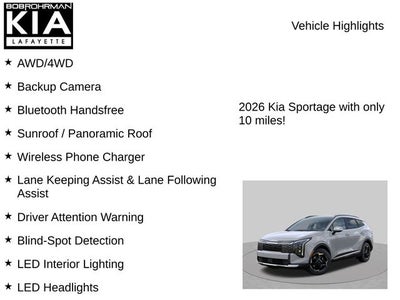 2026 Kia Sportage EX