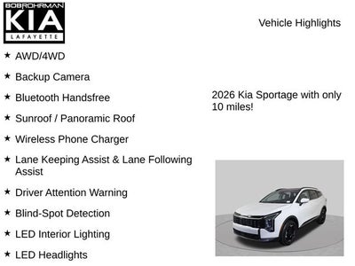 2026 Kia Sportage EX