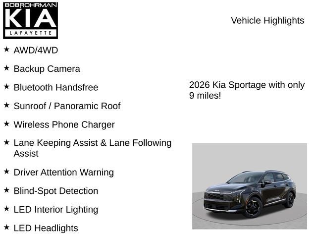 2026 Kia Sportage EX