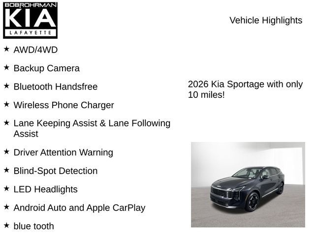 2026 Kia Sportage EX