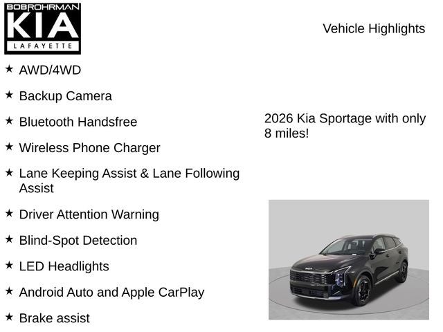 2026 Kia Sportage EX