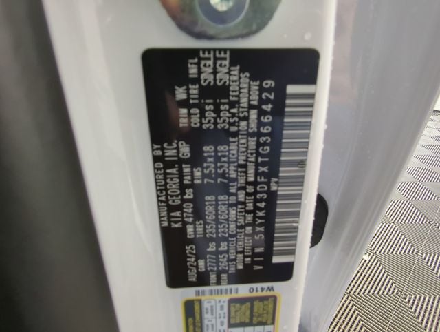 2026 Kia Sportage SX