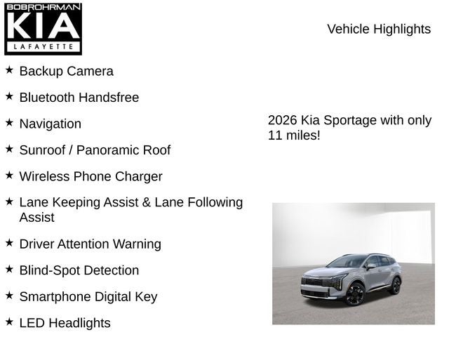2026 Kia Sportage SX-Prestige