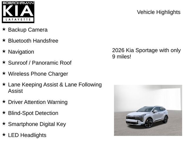 2026 Kia Sportage SX-Prestige