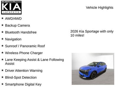 2026 Kia Sportage SX-Prestige