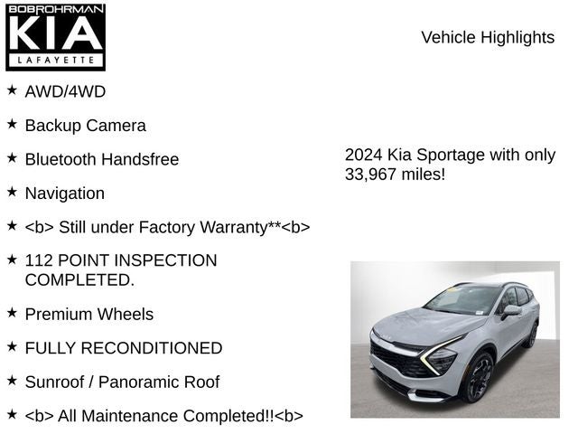 2024 Kia Sportage SX-Prestige