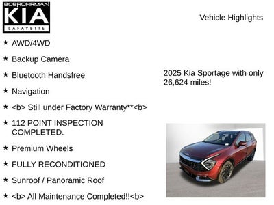2025 Kia Sportage SX-Prestige