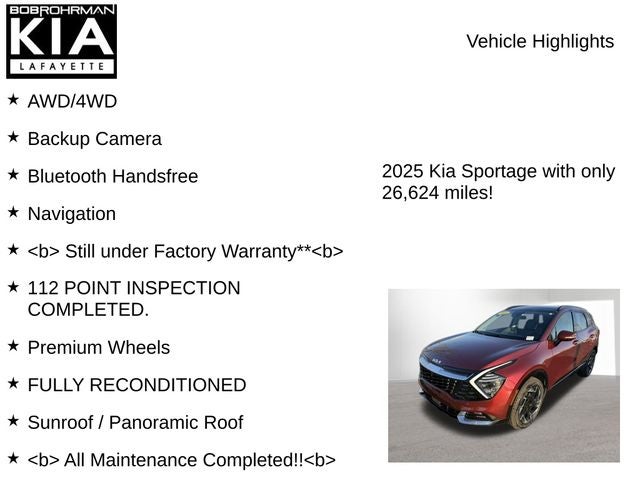 2025 Kia Sportage SX-Prestige