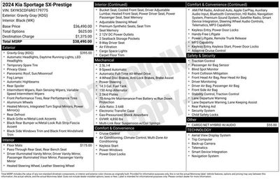 2024 Kia Sportage SX-Prestige