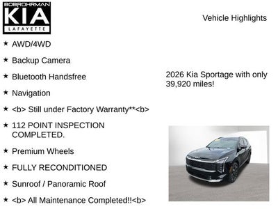 2026 Kia Sportage SX-Prestige