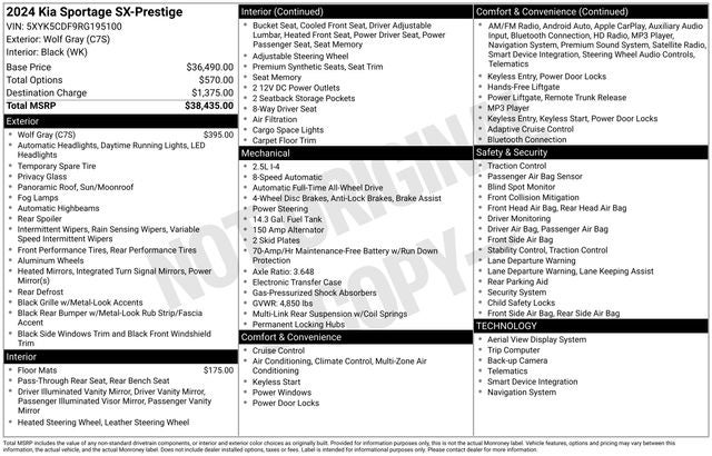 2024 Kia Sportage SX-Prestige