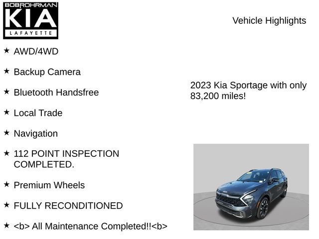 2023 Kia Sportage X-Line
