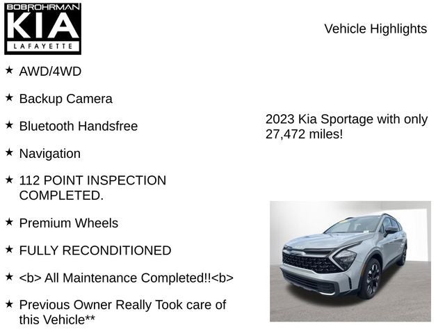 2023 Kia Sportage X-Line