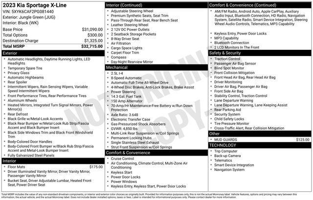 2023 Kia Sportage X-Line