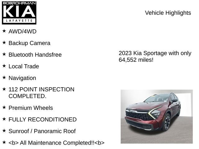 2023 Kia Sportage X-Line
