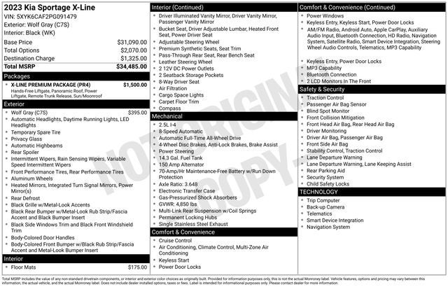 2023 Kia Sportage X-Line
