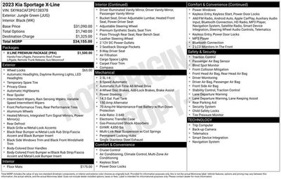 2023 Kia Sportage X-Line