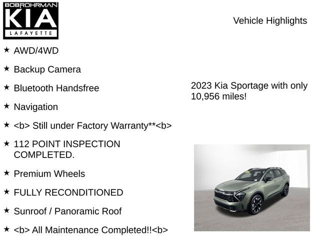 2023 Kia Sportage X-Line