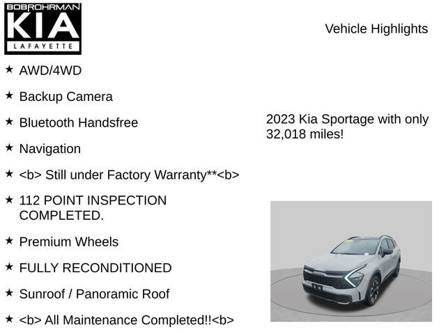 2023 Kia Sportage X-Line