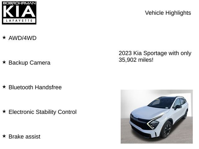 2023 Kia Sportage X-Line