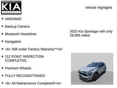 2023 Kia Sportage X-Line