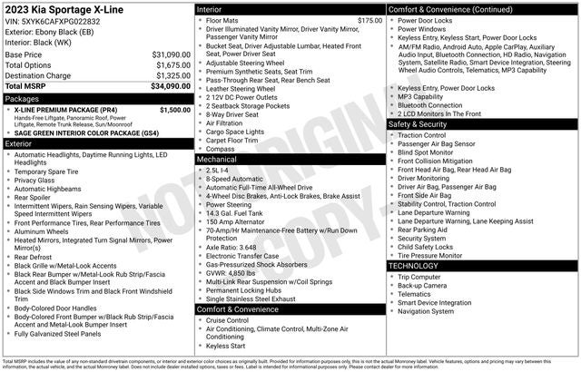 2023 Kia Sportage X-Line