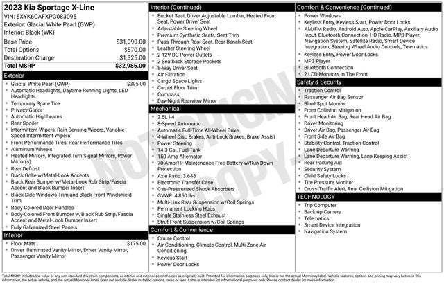 2023 Kia Sportage X-Line