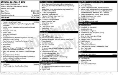 2026 Kia Sportage X-Line