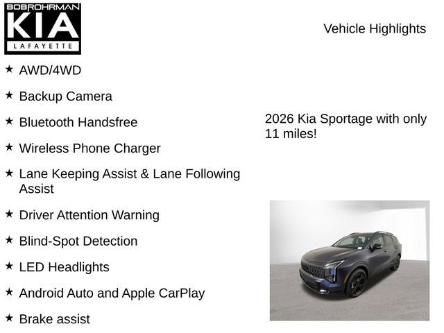 2026 Kia Sportage X-Line