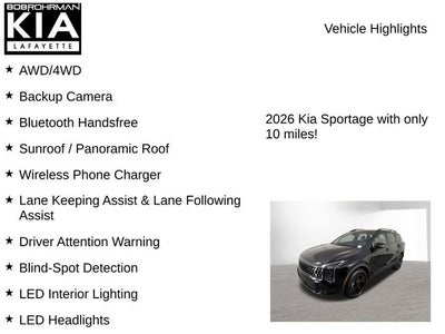 2026 Kia Sportage X-Line