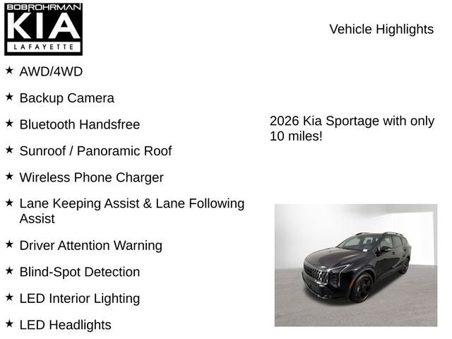 2026 Kia Sportage X-Line