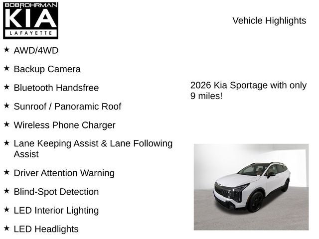 2026 Kia Sportage X-Line