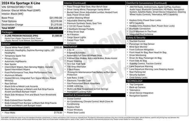 2024 Kia Sportage X-Line
