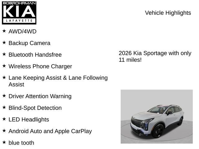 2026 Kia Sportage X-Line