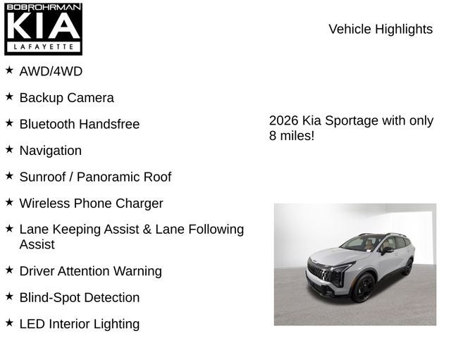 2026 Kia Sportage X-Line