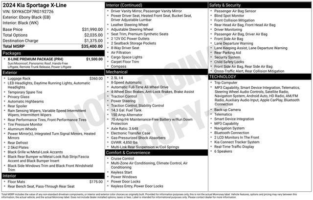 2024 Kia Sportage X-Line