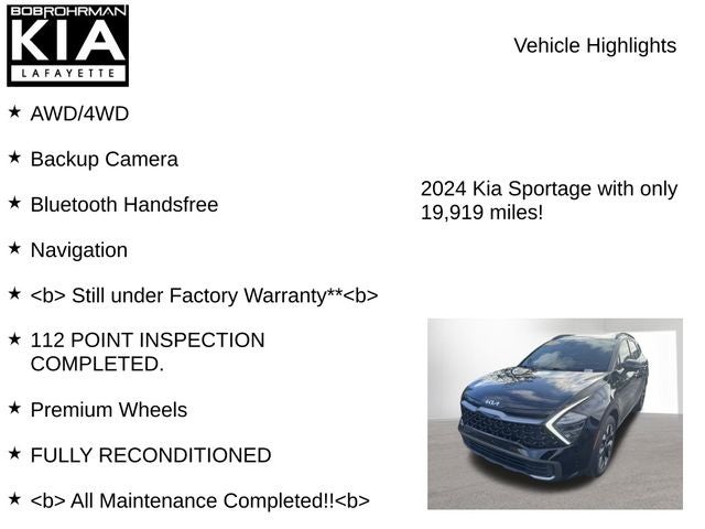 2024 Kia Sportage X-Line