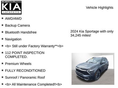 2024 Kia Sportage X-Line