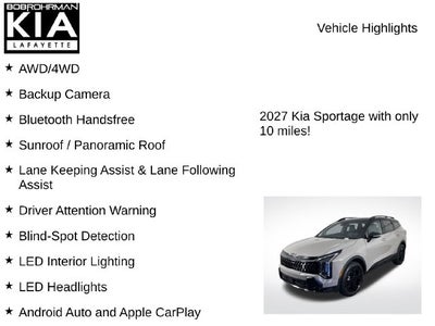 2027 Kia Sportage X-Line