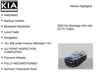 2026 Kia Sportage X-Line