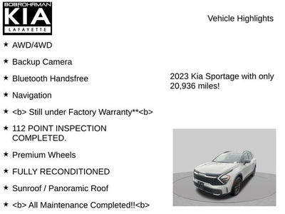 2023 Kia Sportage X-Pro