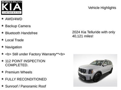 2024 Kia Telluride EX X-Line