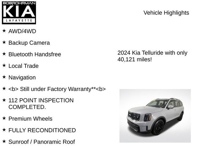 2024 Kia Telluride EX X-Line