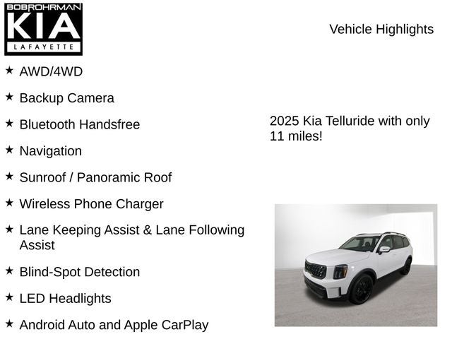 2025 Kia Telluride EX X-Line