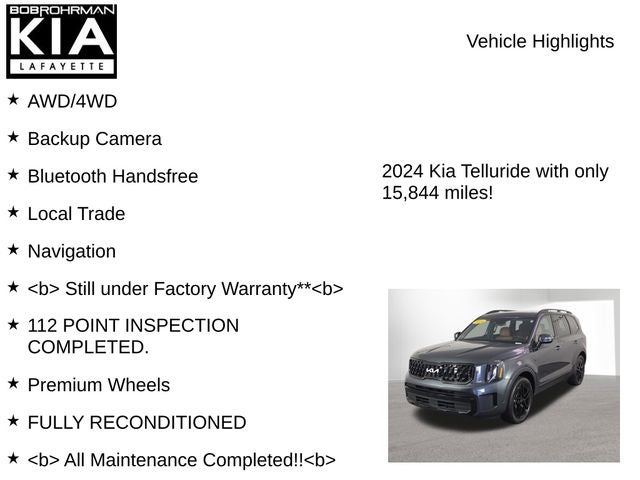 2024 Kia Telluride EX X-Line